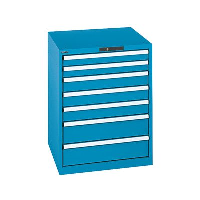 7 Drawer Tool Cabinets 200 kgs x 850mm High