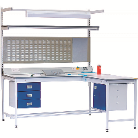 ESD Static Dissipative Workbench with Standard Legs-5 DAYS DELIVERY