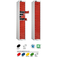 Probe Premium Sixteen Compartment Lockers