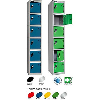 Probe Premium Six Compartment Lockers