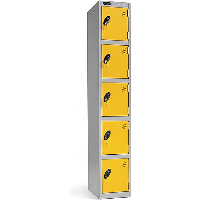 Probe Premium Five Compartment Lockers