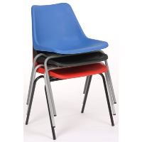 Adult Poly Stacking Chairs