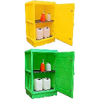 Plastic Drum Storage Cupboard with 100 Litres Sump