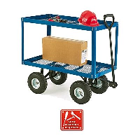 150 kgs Two Tray Platform Truck, Prompt Delivery
