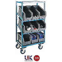 Plastic Bin Trolleys