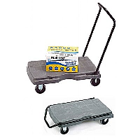 Plastic Platform Trolley with Folding Handle