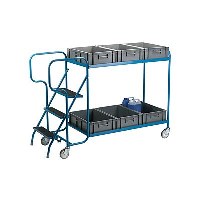 250 kgs Order Picking Container Trolley
