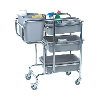 Janitors Cleaners Trolley