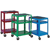 150 kgs Adjustable Height Tray Trolleys