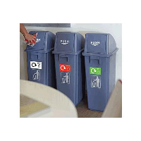 Recycling Bins - Set of 3