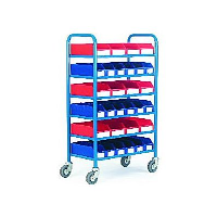 6 Shelf Container Trolley