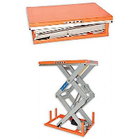 Value Static Double Lift Tables Mains Operated