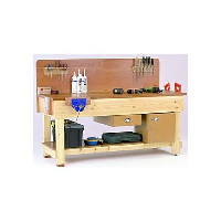 Timber Workbenches with Hardwood Top