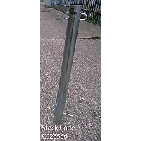 Value Parking Posts Galvanised or White