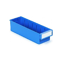 Plastic Shelf Bins - 132mm Wide