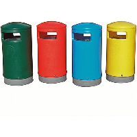 75 Litres Outdoor Hooded Top Litter Bins
