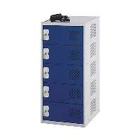 Recharge Laptop Lockers with 5 Doors