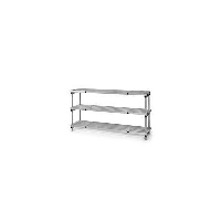 Longspan Aluminium Shelving with 3 Shelves