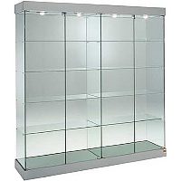 Extra Wide Glass Display Cabinets