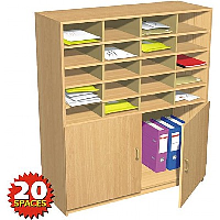 20 Space Pigeonhole Cupboards