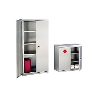 Stainless Steel Hazardous Cupboards for Clean Areas