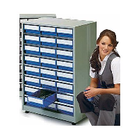 High Density Small Parts Storage Cabinets