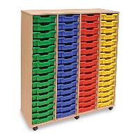 64 Tray Monarch Shallow Tray Storage Unit