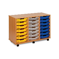 21 Tray Monarch Shallow Tray Storage Unit