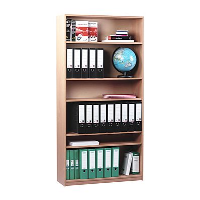 1800mm High Monarch Wooden Bookcase