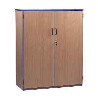 1268mm High Monarch Coloured Edge Storage Cupboard