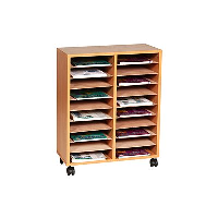 Monarch 20 Shelf Literature Sorter Unit - mobile