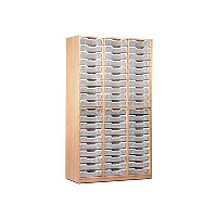 Monarch Shallow Tray Storage Unit Static with 60 Trays 6 x 10
