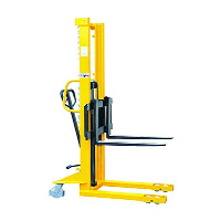 1000 kgs Hydraulic Stacker with Adjustable Forks