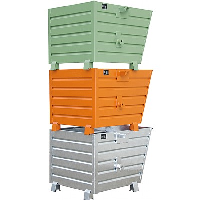 Stacking Tilting Containers