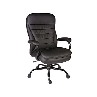 Heavy Duty Goliath Leather Executive Chair - Rated up to 27 Stone