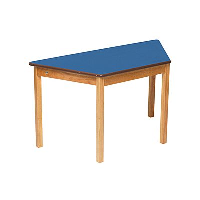 Trapezoidal Tables - Hardwood Frame and Legs