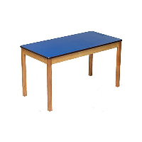 Rectangular Tables with Hardwood Frame and Legs