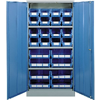 Small Parts Cupboards with 24 Bins