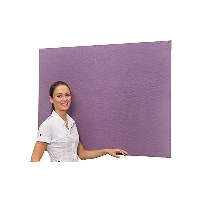 Fireproof Noticeboard Colourtex Unframed