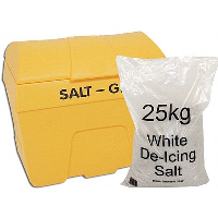Salt and Grit Bin 200 Litres Complete with Salt