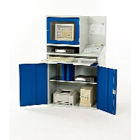 Bott Verso Computer Cupboard - Enclosed Top - 1000mm Wide