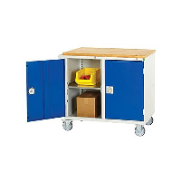 Verso Maintenance Trolleys 1000mm Wide with 2 Cupboards
