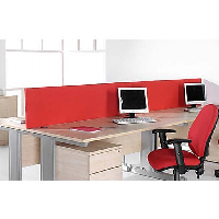 Straight Desk Mounted Screens - 24 Hour Delivery