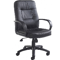 Hampshire Managers High Back Leather Chair - 24 HR DELIVERY