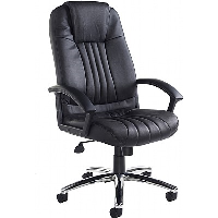 Monaco Managers High Back Leather Chair - 24 HR DELIVERY
