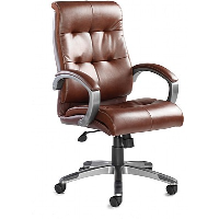 Catania Managers High Back Leather Chair - 24 HR DELIVERY