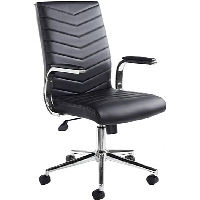 Martinez Executive Leather High Back Chair - 24 Hour Delivery