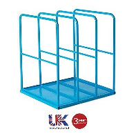 Large Vertical Sheet Rack with Solid Base