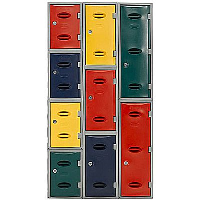 Injection Moulded eXtreme Plastic Lockers