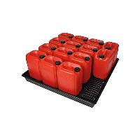 Plastic Moulded Container with Removable Grid Tray